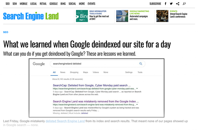 تأثیر هک شدن در رتبه‌بندی گوگل